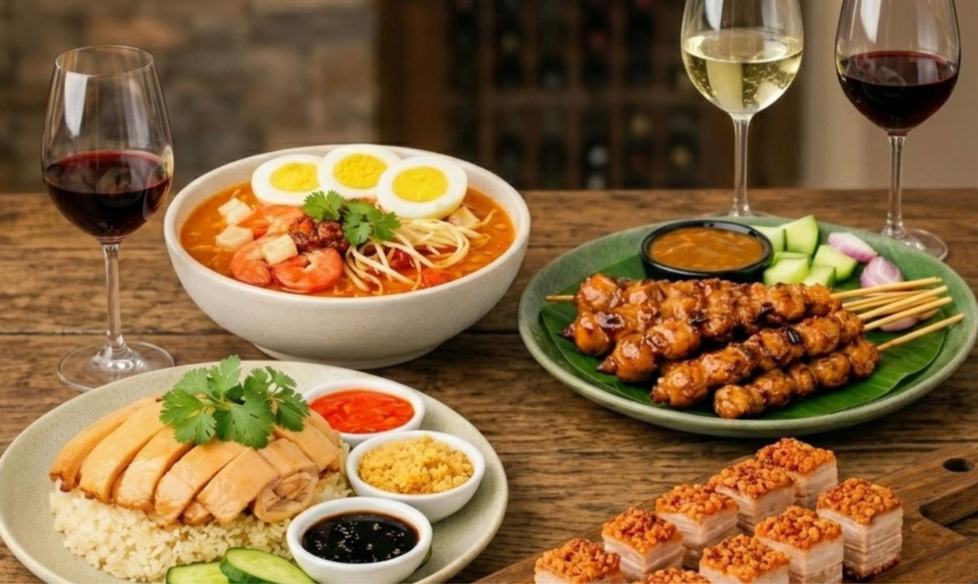 Artisanal Wines and Hawker Classics: A Singapore Pairing Guide